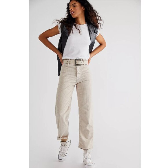 Levi's Ribcage Straight Ankle Jean Corduroy Pants Size 31 - Picture 2 of 14